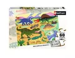 Nathan puzzle 60 p - Les dinosaures du Crétacé - Image 1 - Cliquer pour agrandir