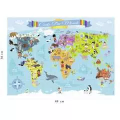 Nathan puzzle 150 p - Carte du monde - Image 3 - Cliquer pour agrandir