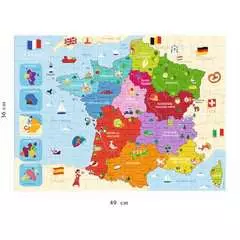 Nathan puzzle 250 p - Carte de France - Image 3 - Cliquer pour agrandir