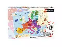 Nathan puzzle 250 p - Carte d'Europe - Image 1 - Cliquer pour agrandir