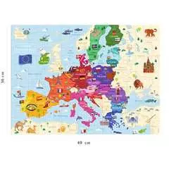 Nathan puzzle 250 p - Carte d'Europe - Image 3 - Cliquer pour agrandir