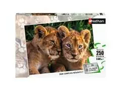 Nathan puzzle 250 p - Adorables lionceaux - Image 1 - Cliquer pour agrandir