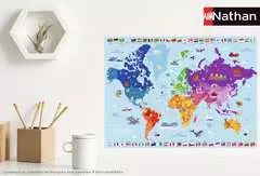 Nathan puzzle 250 p - Carte du monde - Image 7 - Cliquer pour agrandir