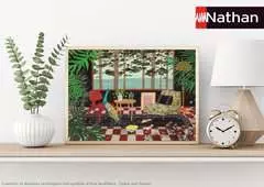 Nathan puzzle 500 p - Intérieur au paon / Yukiko Noritake (Collection Carte blanche) - Image 5 - Cliquer pour agrandir