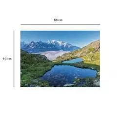 Nathan puzzle 1500 p - Lacs des Chéserys, Massif du Mont-Blanc - Image 6 - Cliquer pour agrandir