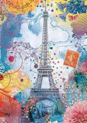Nathan puzzle 1500 p - Tour Eiffel multicolore - Image 2 - Cliquer pour agrandir