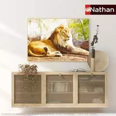Nathan puzzle 1500 p - Le roi de la savane - Image 5 - Cliquer pour agrandir