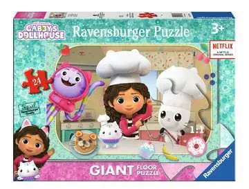 Puzzle Giant 24 p - La cuisine de Gabby / Gabby s dollhouse Puzzle;Puzzle enfant - Image 1 - Ravensburger