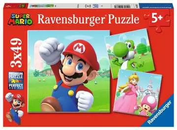 Puzzles 3x49 p - Super Mario Puzzle;Puzzle enfant - Image 1 - Ravensburger