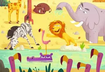 Puzzle & Play - 2x24 p - L heure du safari Puzzle;Puzzle enfant - Image 3 - Ravensburger