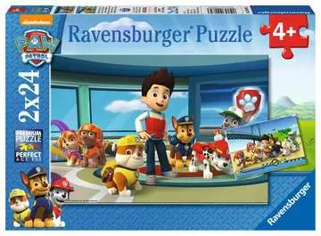 Puzzles 2x24 p - Des museaux efficaces / Pat Patrouille Puzzle;Puzzle enfant - Image 1 - Ravensburger
