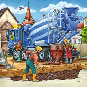 Puzzles 3x49 p - Grands véhicules de construction Puzzle;Puzzle enfant - Image 3 - Ravensburger