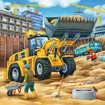 Puzzles 3x49 p - Grands véhicules de construction Puzzle;Puzzle enfant - Image 4 - Ravensburger