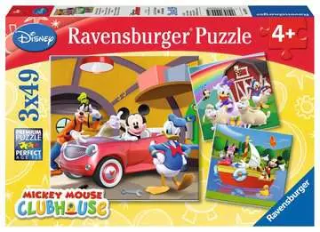 Puzzles 3x49 p - Tout le monde aime Mickey / Disney Puzzle;Puzzle enfant - Image 1 - Ravensburger