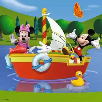 Puzzles 3x49 p - Tout le monde aime Mickey / Disney Puzzle;Puzzle enfant - Image 4 - Ravensburger