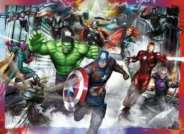 Puzzle 100 p XXL - Les plus grands héros / Marvel Avengers Puzzle;Puzzle enfant - Image 2 - Ravensburger