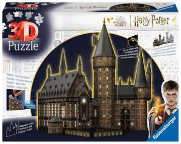 Puzzle 3D Château Poudlard - Grande Salle / H.Potter, Puzzles 3D Objets  iconiques, Puzzle 3D, Produits