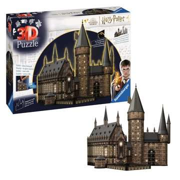 Puzzle 3D Château Poudlard - Grande Salle / H.Potter, Puzzles 3D Objets  iconiques, Puzzle 3D, Produits
