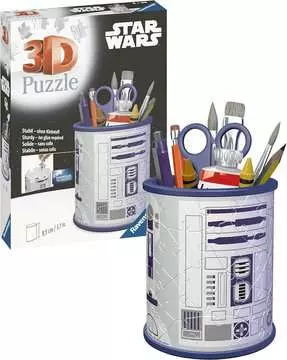 Puzzle 3D Pot à crayons - Star Wars Puzzle 3D;Puzzles 3D Objets à fonction - Image 3 - Ravensburger