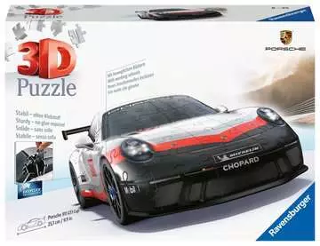 Puzzle 3D Porsche 911 GT3 Cup (avec grille) Puzzle 3D;Puzzles 3D Objets iconiques - Image 1 - Ravensburger