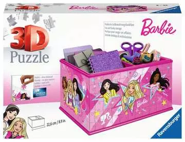Puzzle 3D Boite de rangement - Barbie Puzzle 3D;Puzzles 3D Objets à fonction - Image 1 - Ravensburger