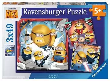 Puzzles 3x49 p - Toujours méchant / Moi Moche et Méchant 4 Puzzle;Puzzle enfant - Image 1 - Ravensburger