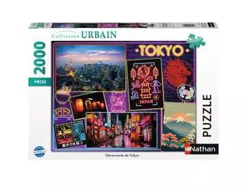 Nathan puzzle 2000 p - Découverte de Tokyo Puzzle Nathan;Puzzle adulte - Image 1 - Ravensburger