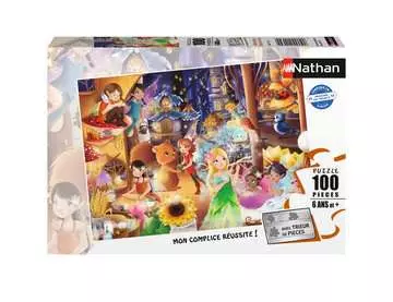 Nathan puzzle 100 p - Les fées Puzzle Nathan;Puzzle enfant - Image 1 - Ravensburger