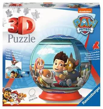 Puzzle 3D rond 72 p - Pat Patrouille Puzzle 3D;Puzzles 3D Ronds - Image 1 - Ravensburger