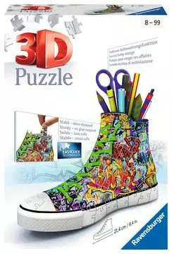 Puzzle 3D Sneaker - Graffiti Puzzle 3D;Puzzles 3D Objets à fonction - Image 1 - Ravensburger