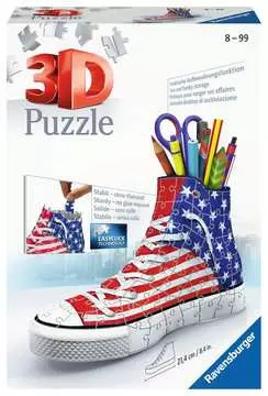Puzzle 3D Sneaker - American Style Puzzle 3D;Puzzles 3D Objets à fonction - Image 1 - Ravensburger
