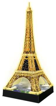 Puzzle 3D Tour Eiffel illuminée, Puzzles 3D Objets iconiques, Puzzle 3D, Produits