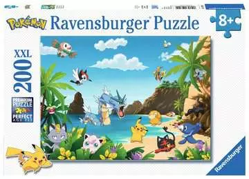 Puzzle 200 p XXL - Attrapez-les tous ! / Pokémon Puzzle;Puzzle enfant - Image 1 - Ravensburger