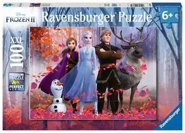 Puzzle 100 p XXL - La magie de la forêt  / Disney La Reine des Neiges 2 Puzzle;Puzzle enfant - Image 1 - Ravensburger