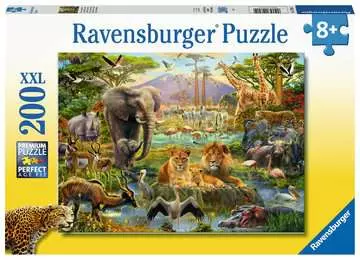 Puzzle 200 p XXL - Animaux de la savane Puzzle;Puzzle enfant - Image 1 - Ravensburger