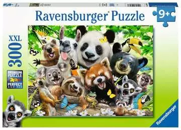 Puzzle 300 p XXL - Le selfie des animaux sauvages Puzzle;Puzzle enfant - Image 1 - Ravensburger