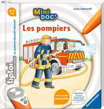 tiptoi® Mini Doc  Les pompiers tiptoi®;Livres tiptoi® - Image 1 - Ravensburger