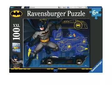 Puzzle 100 p XXL - La Batmobile / Batman Puzzle;Puzzle enfant - Image 1 - Ravensburger