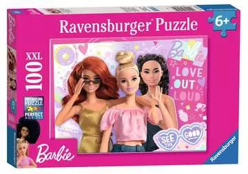 Puzzle 100 p XXL - Toujours voir le bon côté / Barbie Puzzle;Puzzle enfant - Image 1 - Ravensburger
