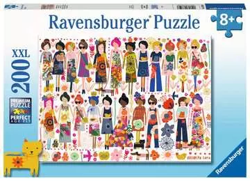 Puzzle 200 p XXL - Amitié florale​ Puzzle;Puzzle enfant - Image 1 - Ravensburger