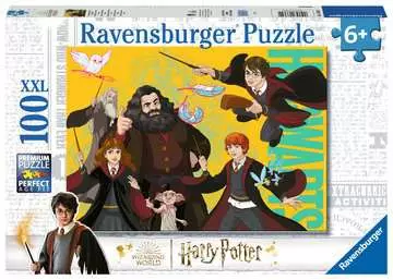 Puzzle 100 p XXL - Harry Potter et autres sorciers Puzzle;Puzzle enfant - Image 1 - Ravensburger