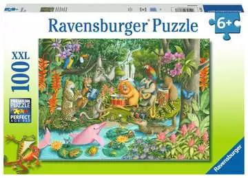 Puzzle 100 p XXL - L orchestre des animaux Puzzle;Puzzle enfant - Image 1 - Ravensburger