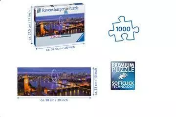 Puzzle 1000 p - Londres de nuit (Panorama) Puzzle;Puzzle adulte - Image 4 - Ravensburger