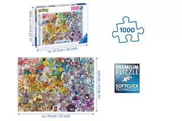 Puzzle 1000 p - Pokémon (Challenge Puzzle) Puzzle;Puzzle adulte - Image 3 - Ravensburger