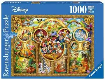 Puzzle 1000 p - Les plus beaux thèmes Disney Puzzle;Puzzle adulte - Image 1 - Ravensburger