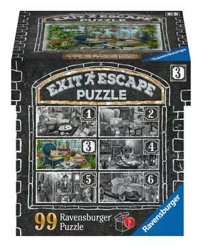 Escape Puzzle 99 p - Le jardin d hiver du manoir Puzzle;Puzzle adulte - Image 1 - Ravensburger