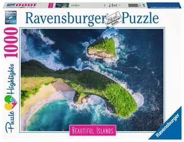 Puzzle 1000 p - Indonésie (Puzzle Highlights, Îles de rêve) Puzzle;Puzzle adulte - Image 1 - Ravensburger