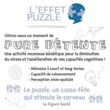 Puzzle 1000 p - Le pays des merveilles, Puzzle adulte