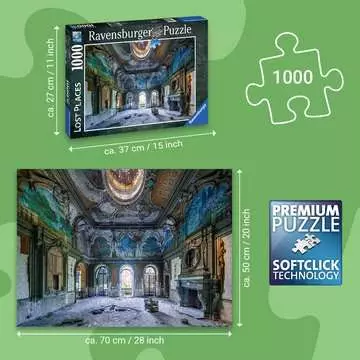 Puzzle 1000 p - La salle de bal (Lost Places) Puzzle;Puzzle adulte - Image 4 - Ravensburger