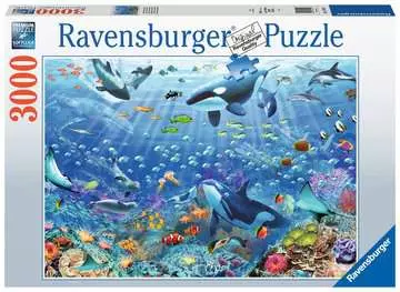 Puzzle 3000 p - Monde sous-marin coloré Puzzle;Puzzle adulte - Image 1 - Ravensburger